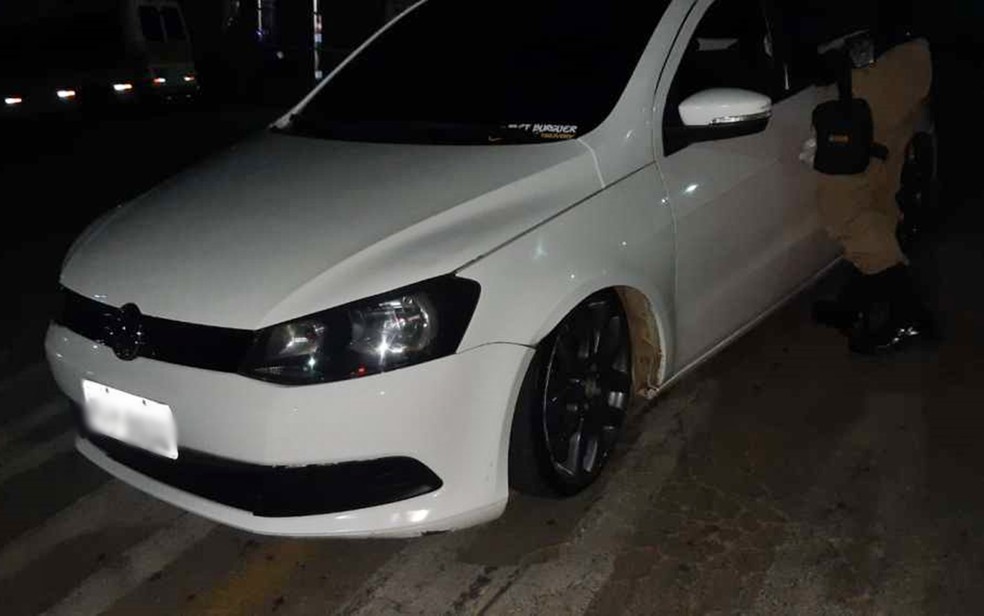 Veículo usado no dia do crime