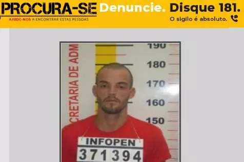 Lucas é suspeito de homicídios e roubo cometidos em sua cidade natal, Mutum, no Rio Doce Foto Foto: PC/DIVULGAÇÃO