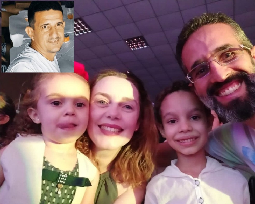 Família estava em carro soterrado no condomínio Retiro do Chalé, em Brumadinho. — Foto: Redes sociais