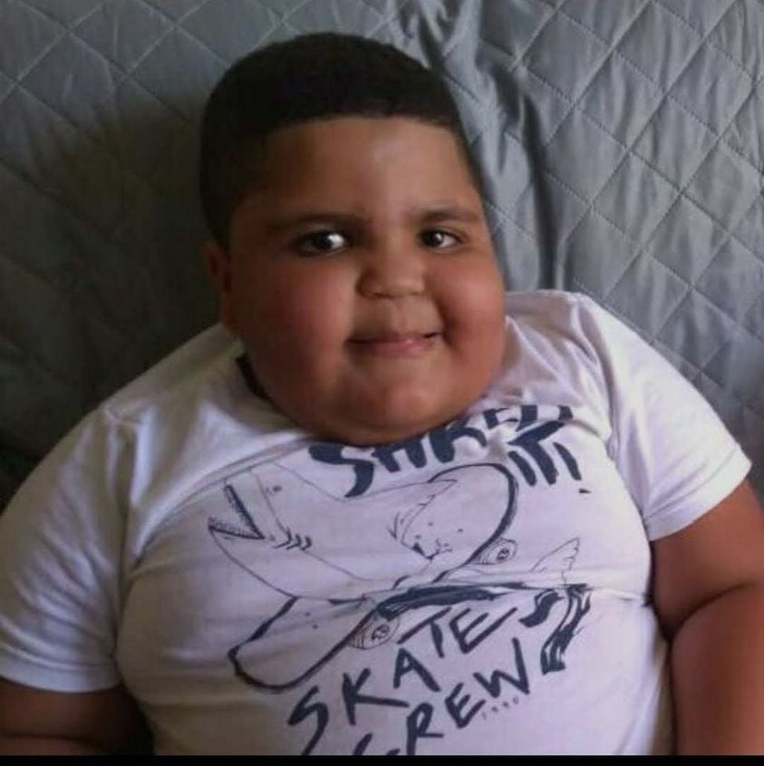 Foto enviada pela mãe da criança (Anadete Belizário) e autorizada para postagem