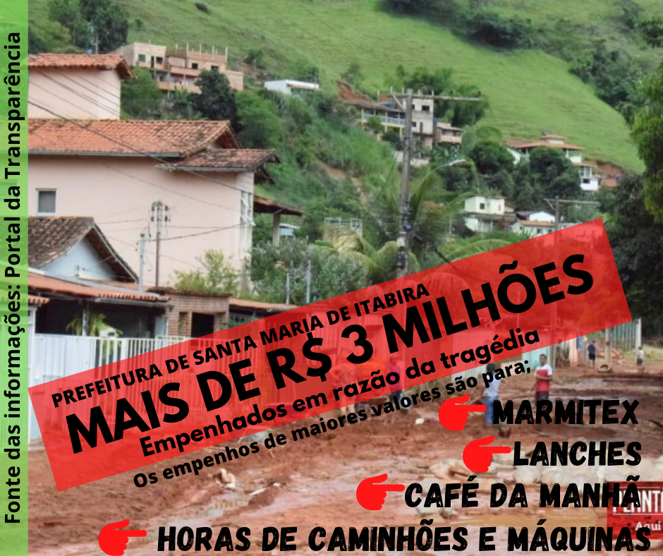 Informações do Portal da Transparência da Prefeitura