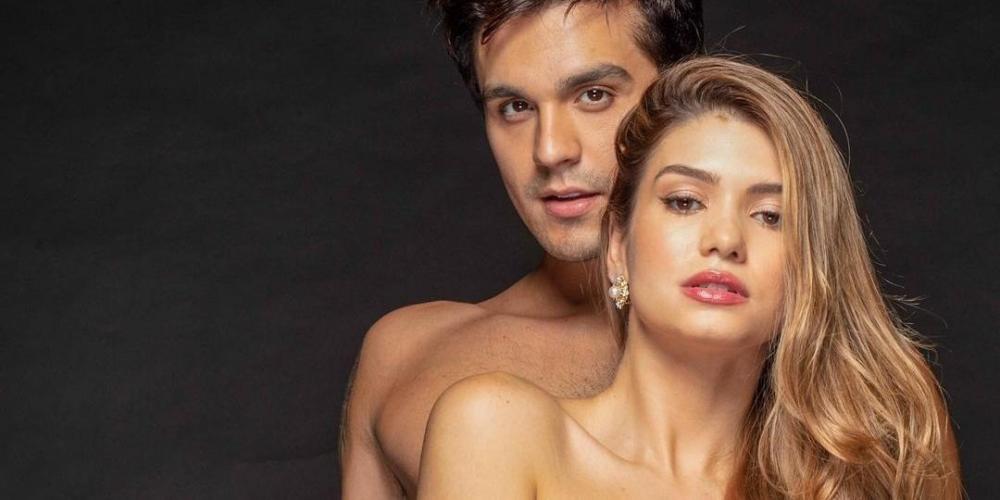 Luan Santana e Izabela Cunha estão de férias em St. Barths, no Caribe, e decidiram tirar as fotos 'ousadas' (Instagram / luansantana / Reprodução)