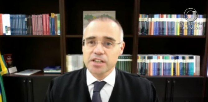 O ministro da AGU, André Mendonça - (Foto: Youtube/Reprodução 07.04.2021)