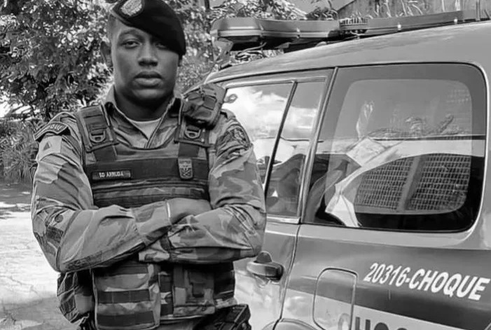 Soldado Gustavo Henrique Arruda morreu durante operação na região Noroeste de Belo Horizonte Foto: Reprodução redes sociais