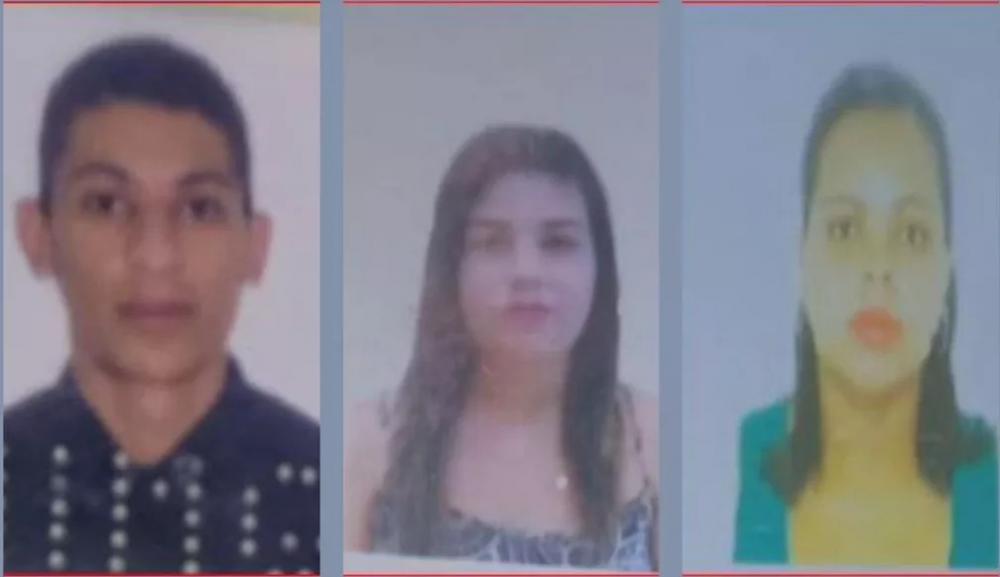 Lucas Henrique Marques Urias, Thaine Silva e Vanusa Gomes morreram na batida