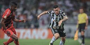 Pavón marcou seu primeiro gol com a camisa do Atlético (Pedro Souza / Atlético)