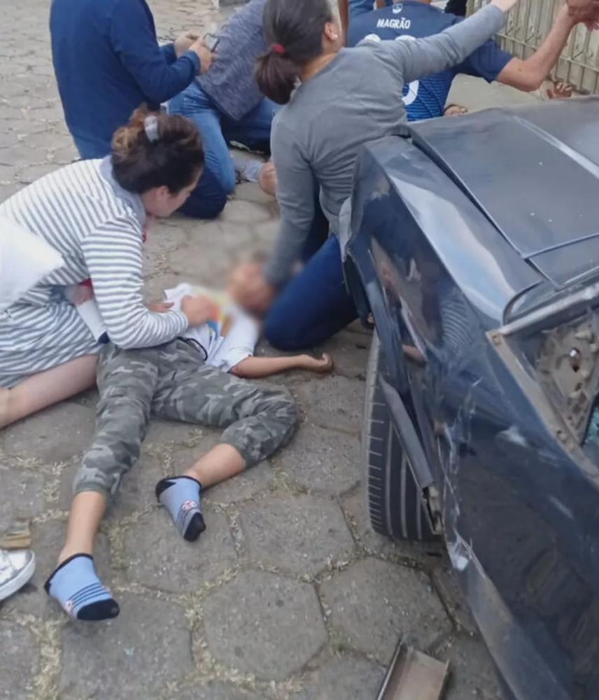 Cinco crianças são atropeladas em João Monlevade