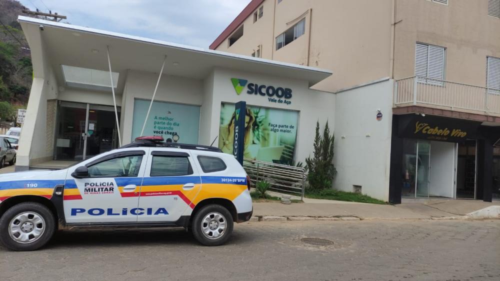 Assalto ao Banco Sicoob em Santa Maria de Itabira 