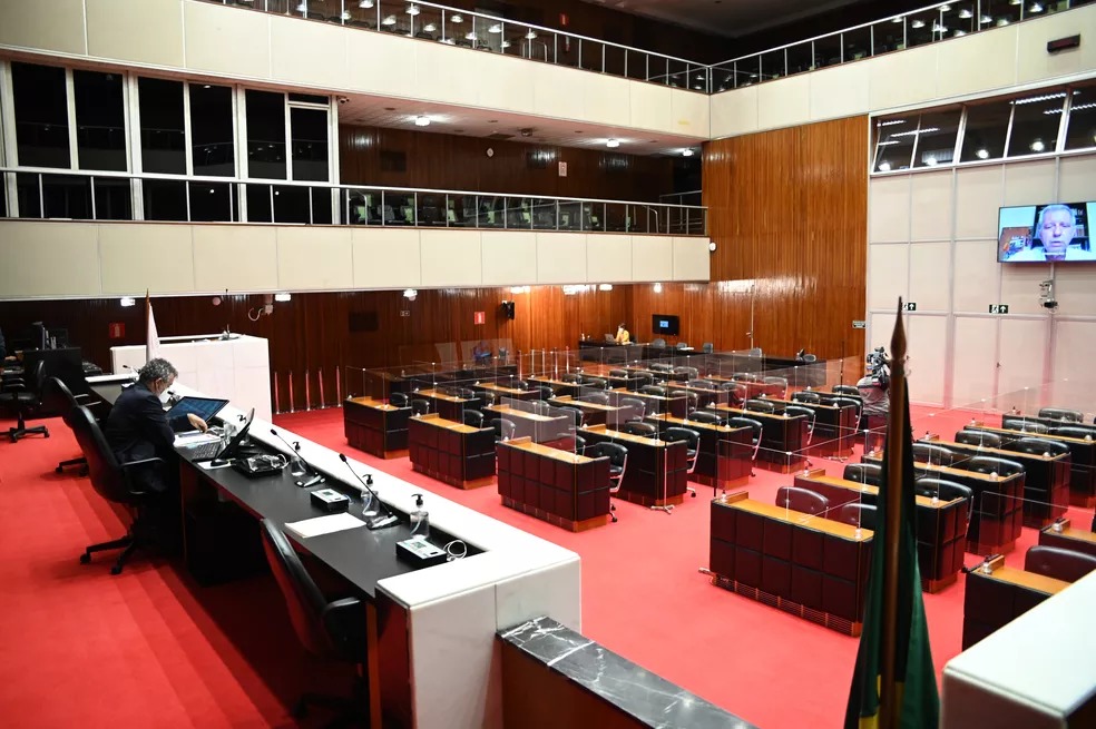 Plenário da Assembleia Legislativa de Minas Gerais. 