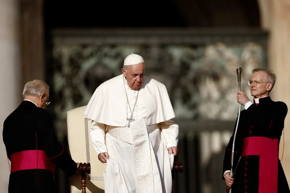 Papa Francisco — Foto: Guglielmo Mangiapane/REUTERS
