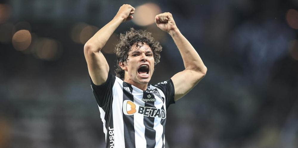 Dodô marcou o segundo gol dele com a camisa do Atlético