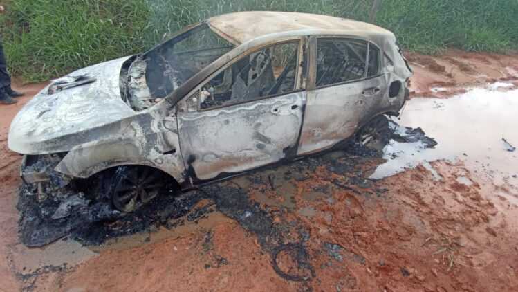 Ônix usado em homicídios é encontrado carbonizado no Gabiroba