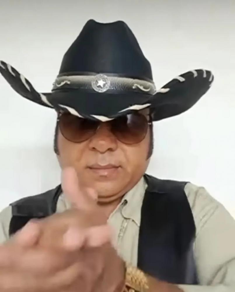 O locutor bolsonarista preso por conclamar o golpe Roque Saldanha Reprodução