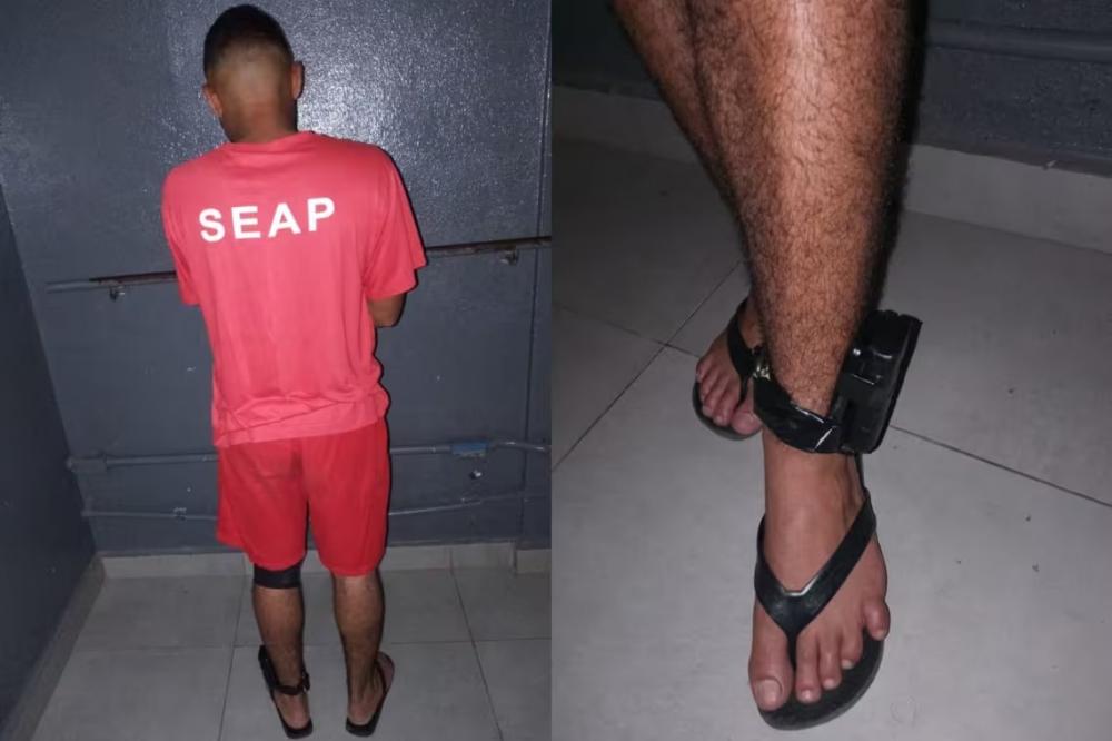 Fantasiado de preso, jovem é detido com drogas a caminho do Carnaval de BH