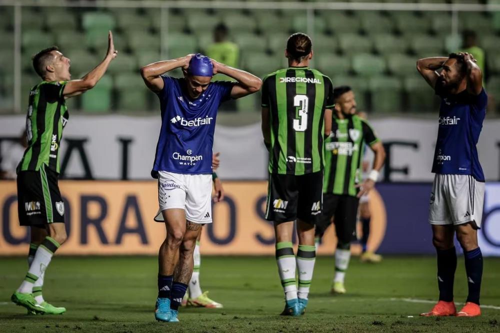 O América venceu novamente o Cruzeiro e está na final do Campeonato Mineiro — Foto: Staff Images/Cruzeiro