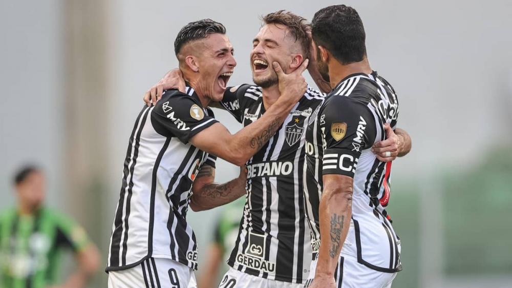 Atlético venceu o América o jogo de ida da final do Mineiro