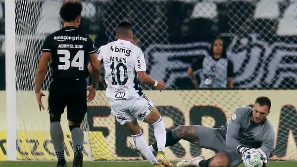 Atlético é derrotado pelo Botafogo no Engenhão