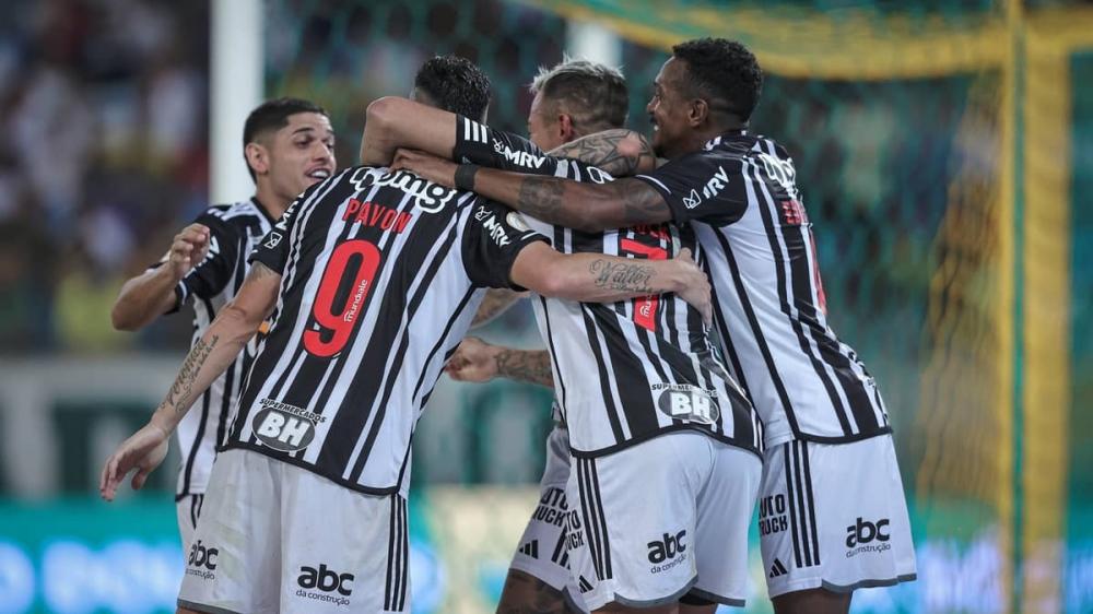 Atlético faz 4 a 0 no Cuiabá e respira no Campeonato Brasileiro