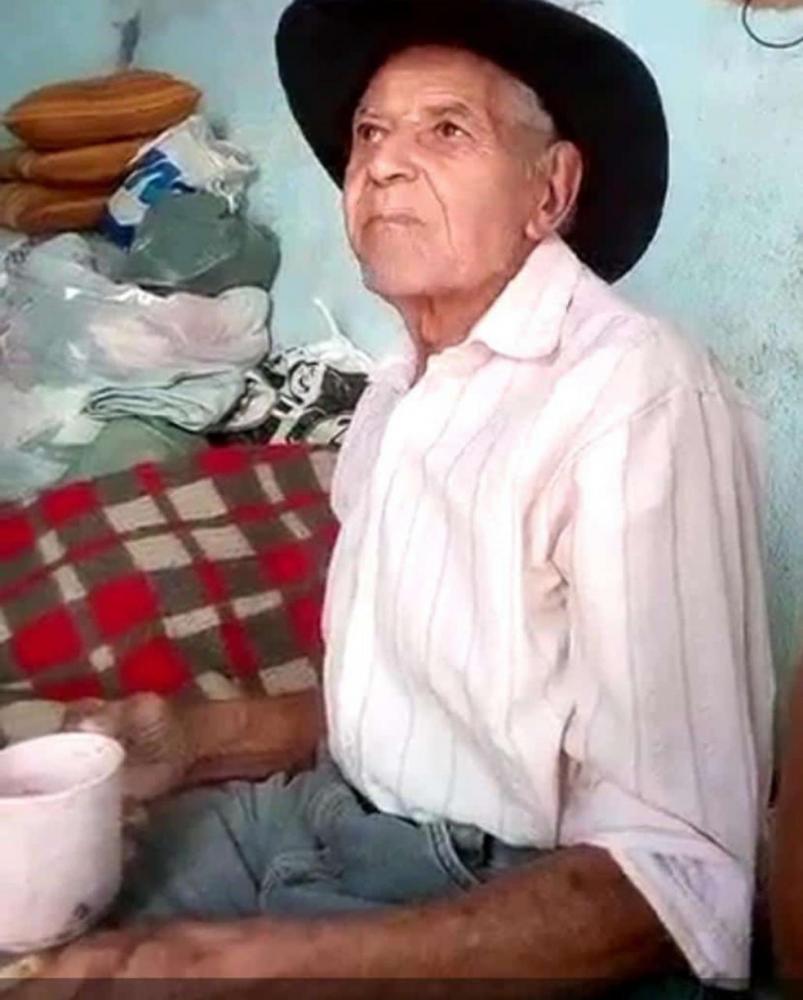 José Vieira do Carmo, de 91 anos, morreu com suspeita de Covid-19 — Foto: Redes Sociais
