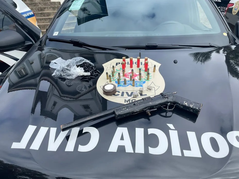 Operação conjunta entre PC e PM — Foto: Polícias Civil e Militar