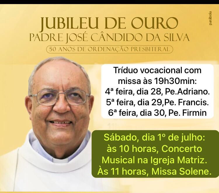Jubileu de Ouro Padre José Cândido