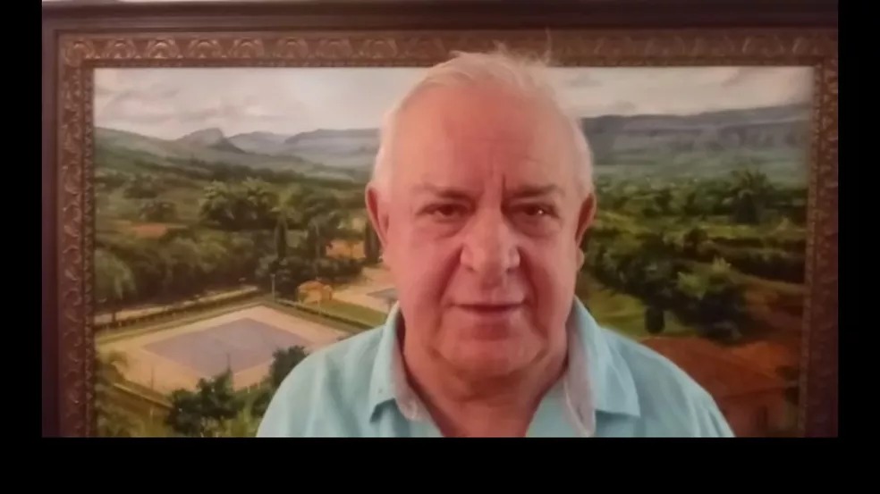 Nivaldo Andrade (PSL) prefeito de São João del Rei — Foto: Reprodução/Redes Sociais