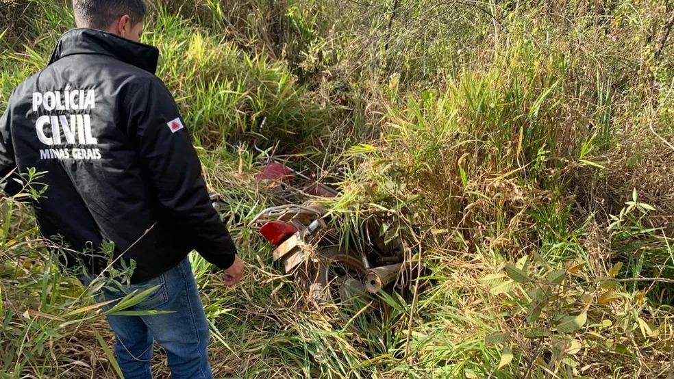 Polícia Civil recupera motos furtadas de pátio credenciado em Guanhães — Foto: Polícia Civil/divulgação
