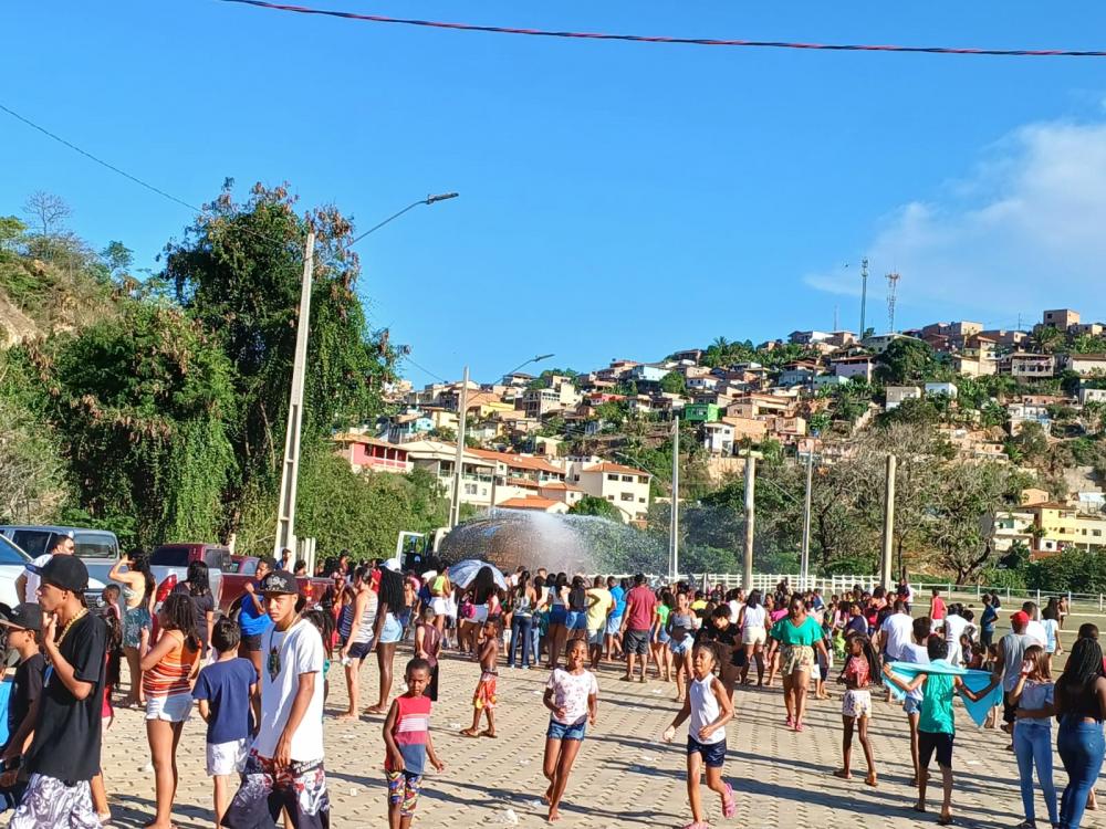 Festa do dias das crianças em Santa Maria de Itabira