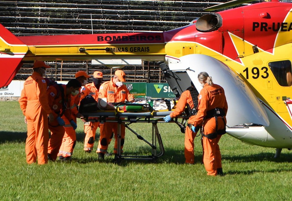 Criança foi transferida para Belo Horizonte por falta de UTI pediátrica na rede pública de Governador Valadares — Foto: Juninho Nogueira/Arquivo Pessoal