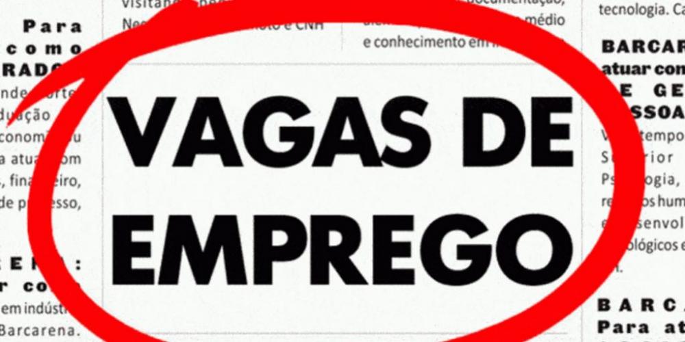 Vagas de emprego 