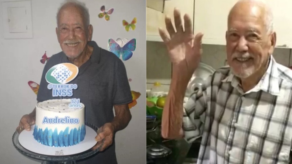 Conhecido como ‘Terror do INSS’, idoso completa 123 anos: forte e lúcido