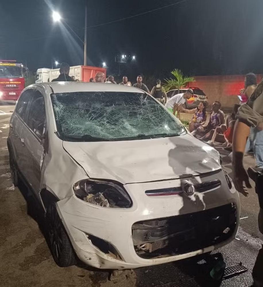 Motorista que causou acidente em São Gonçalo do Rio Abaixo estaria embriagado — Foto: Redes sociais/Reprodução