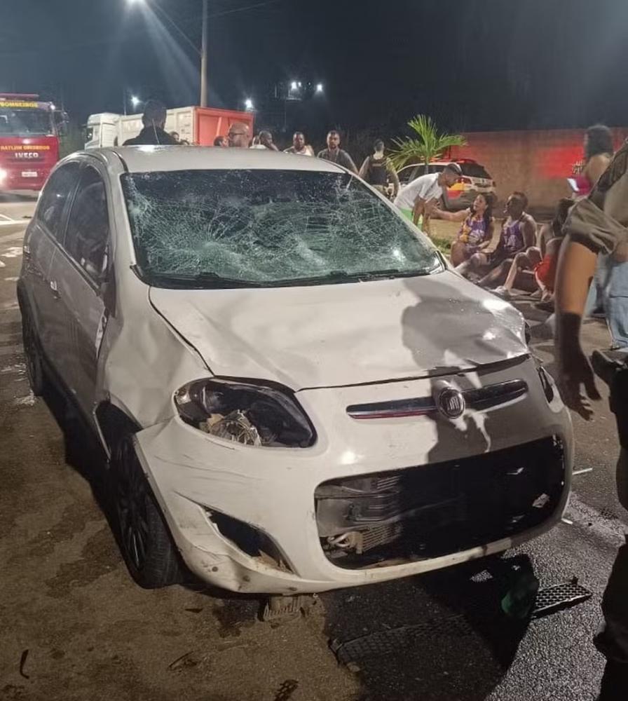 Motorista que causou acidente em São Gonçalo do Rio Abaixo estaria embriagado — Foto: Redes sociais
