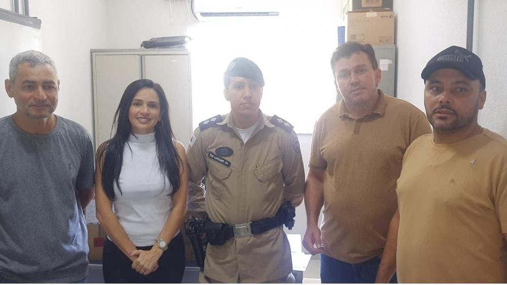 Vereadores participaram do evento de Inauguração 