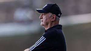 Felipão, técnico do Atlético, durante treino na Cidade do Galo