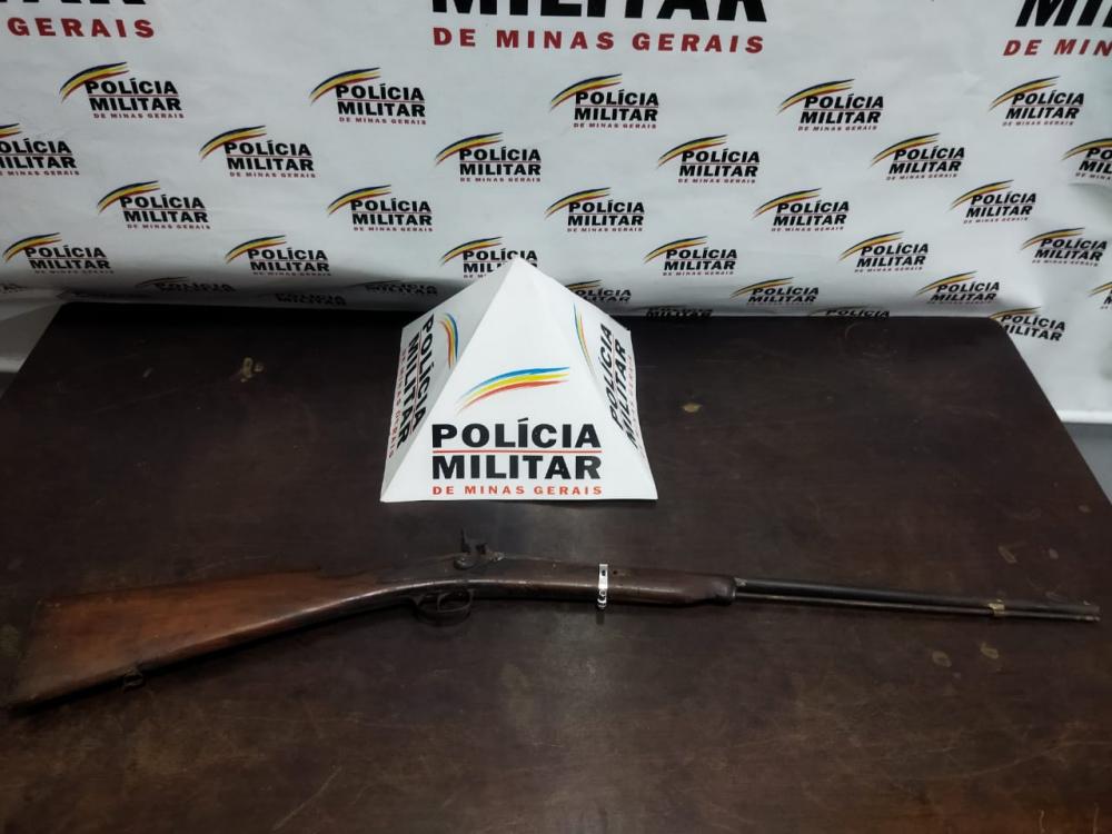 Polícia Militar apreende arma de fogo em Santa Bárbara