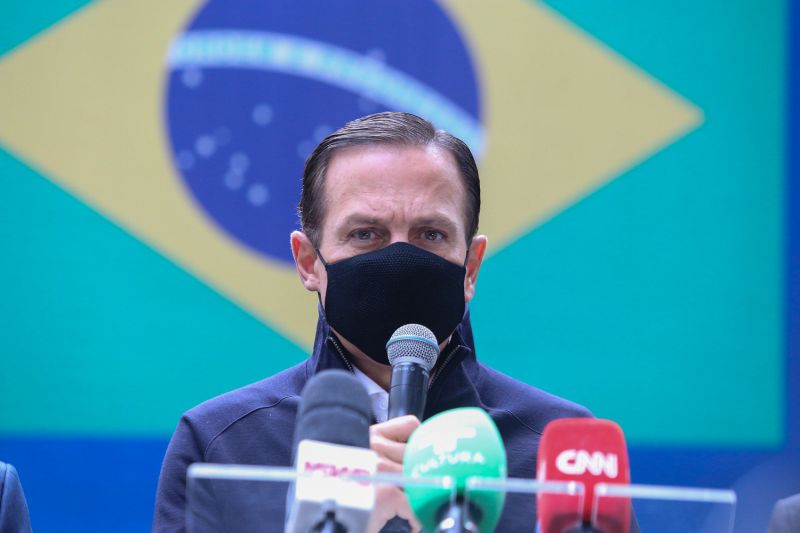 Doria e DEM travavam guerra nos bastidores por protagonismo nas eleições de 2022 - (Foto: Governo do Estado de São Paulo - 12.05.2021)