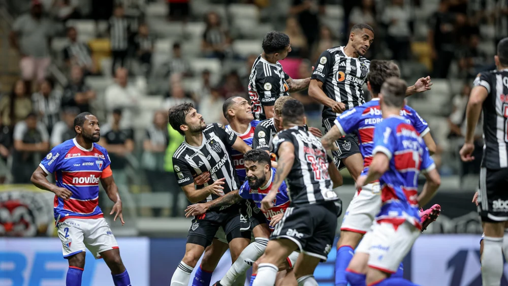 Atlético x Fortaleza Atlético não conseguiu a virada e amargou mais um resultado negativo na Arena MRV
