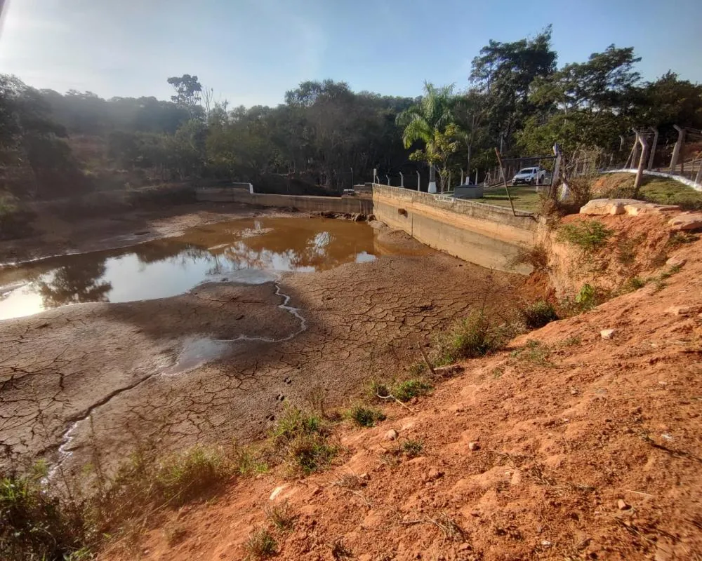 Fotos da captação da ETA Pureza feitas em 12.08.2024