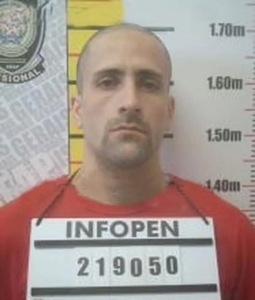 Leoney de Oliveira Cruz deu entrada no Presídio de Matias Barbosa em 4 de junho — Foto: Sejusp/MG