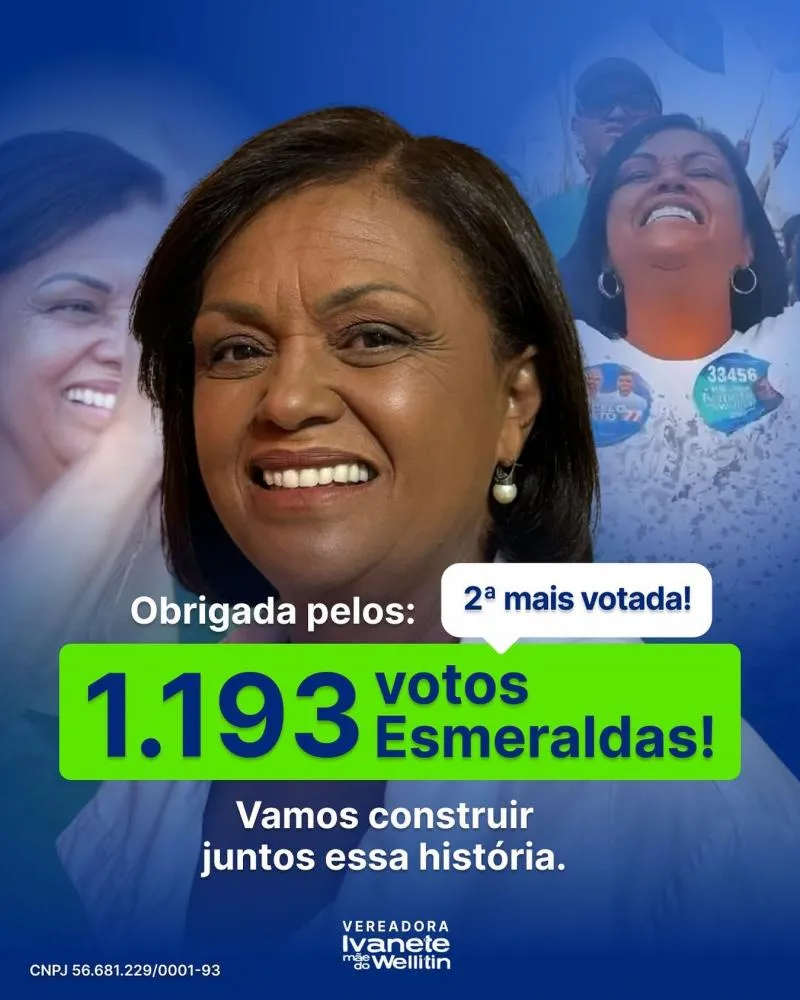 Redes Sociais: Ivanete de Fátima Dias 