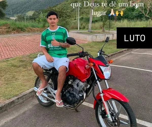 Redes Sociais: Vítima Diogo Eduardo Salvador Oliveira, de 21 anos.