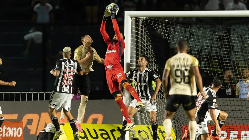 Atlético Atlético perdeu por 2 a 0 para o Vasco e amarga série sem vitórias