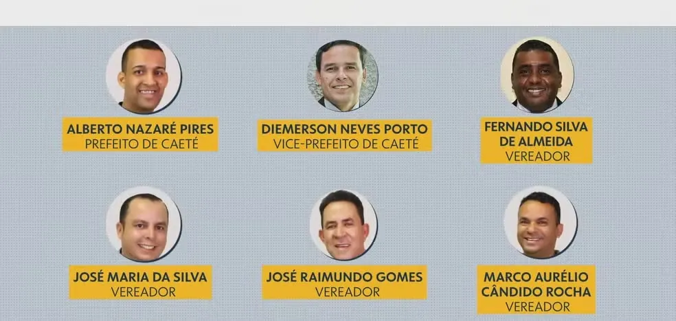 A justiça eleitoral condenou o prefeito, vice-prefeito e quatro vereadores de Caeté por irregularidades 