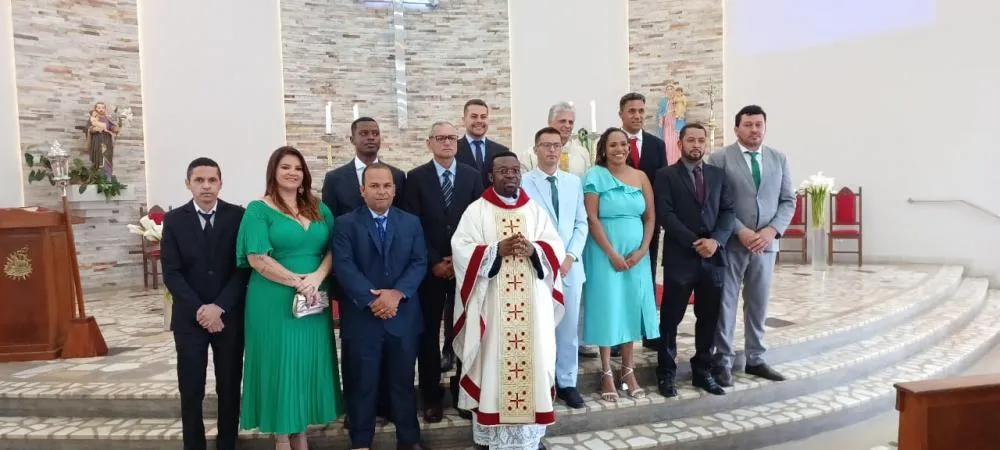 Posse dos eleitos em Santa Maria de Itabira-MG 