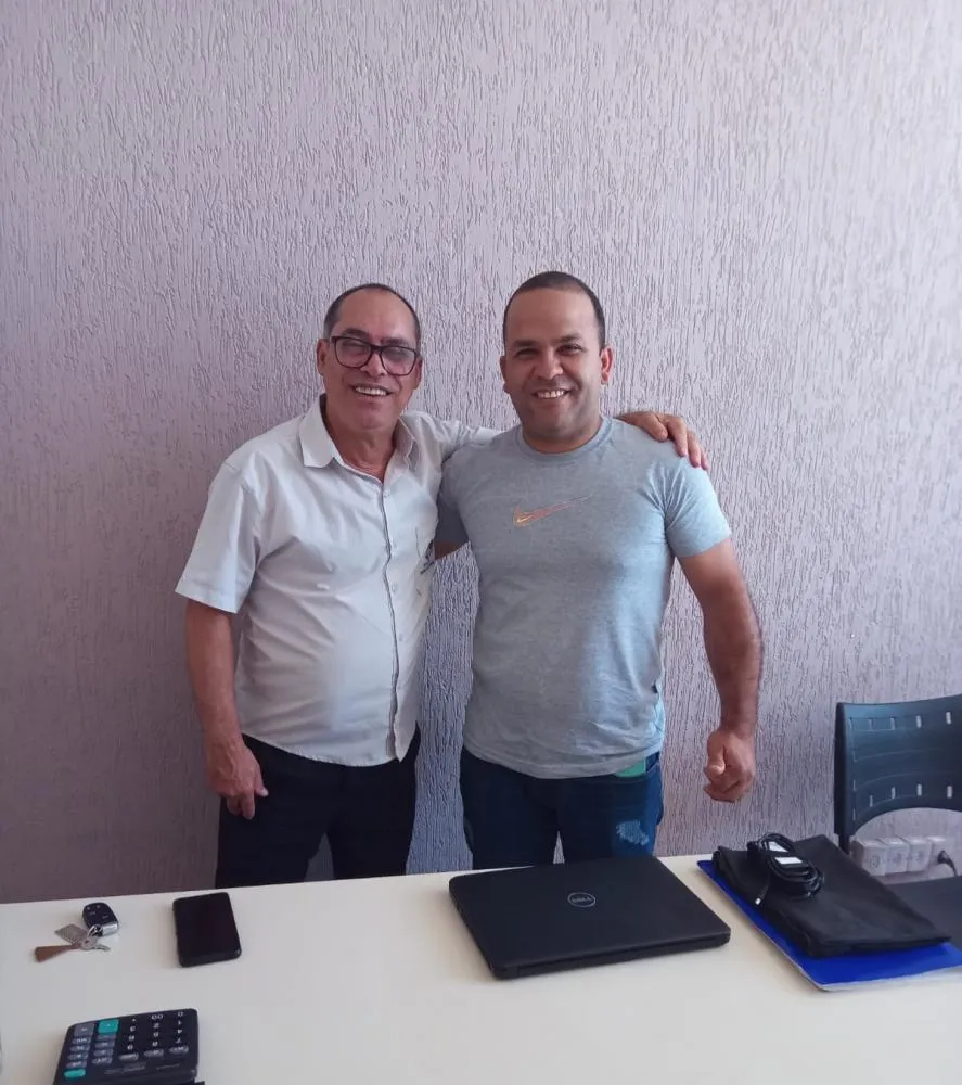 Presidente do HPE Ari e Vereador Romilson; Foto Divulgação HPE