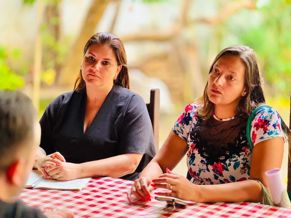 Vereadora Fafá e psicóloga Rafaele Lage