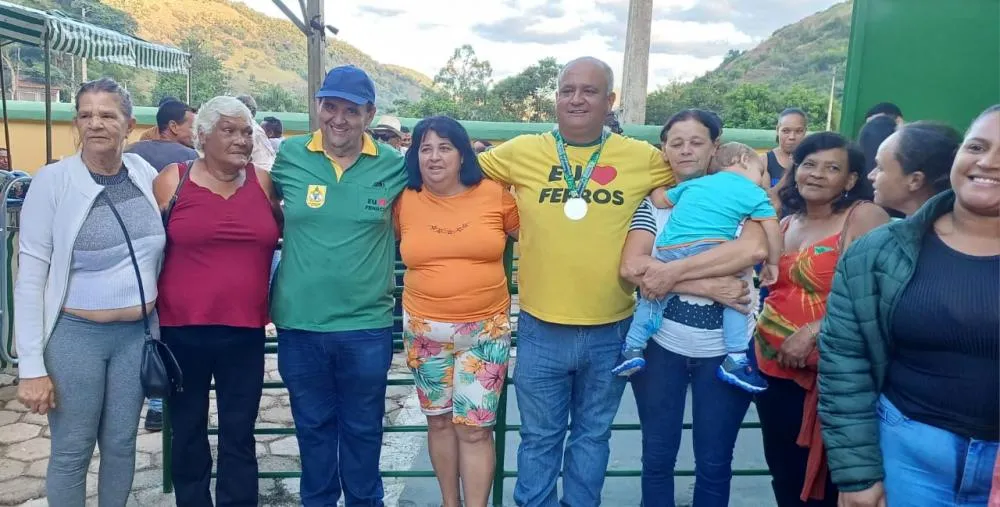 Prefeito Professor Carlinhos e o vice Geraldo Kilin