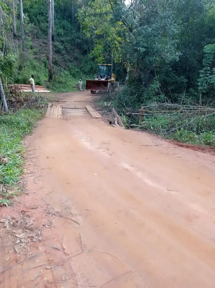 O bloqueio temporário ocorre devido às obras de manutenção na Ponte Preta
