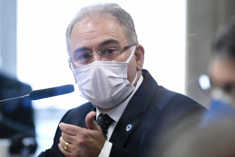 O ministro da Saúde, Marcelo Queiroga - (Foto: Jefferson Rudy/Agência Senado - 08.06.2021)